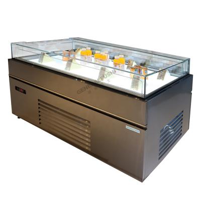 China Single-temperature plug in Reach-in bakery SHOWCASE self contain refrigeration equipment refrigerator for supermarket for bakery and cake case for sale