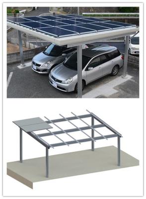 Cina Carport di alluminio ad alta resistenza solare fotovoltaico CPT del parcheggio dei sistemi del montaggio di PV in vendita