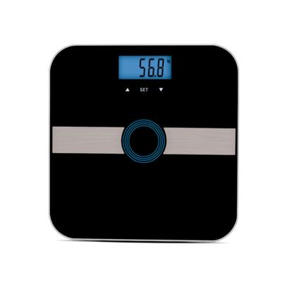 China Sustainable Personal Body Fat Scale BMI Bathroom Digital Balance BT / WIFI Smart Weighing for sale