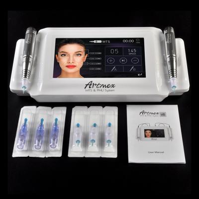 China ARTMEX V8 Permanent Makeup Machine Digital Permanent Eyebrow Tattoo Gun for sale