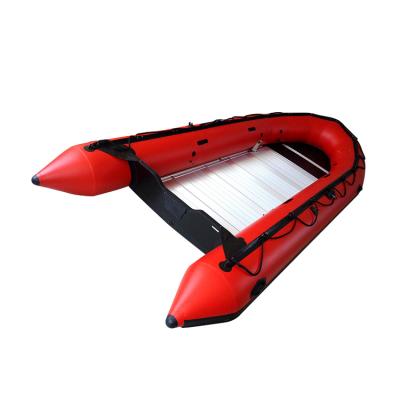 China Fun 360cm Family Aluminum Inflatable Floor Boat Rigid Inflatable Boat With Aluminum Floor for sale