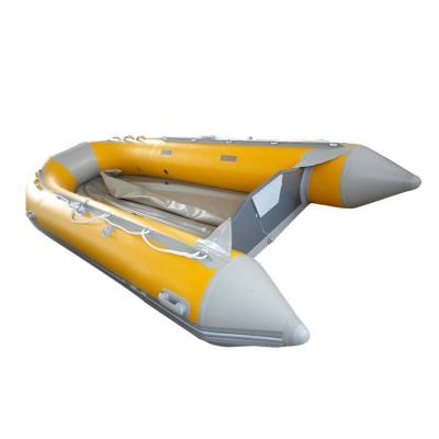 China Aluminum Floor Relax Inflatable Fishing Boat in Rowing Boats Made in China for sale