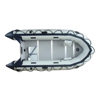 China 3.8m Relaxing Inflatable Transparent Boat Floating Inflatable Boat Plywood Floor Inflatable Boat 6 Person for sale