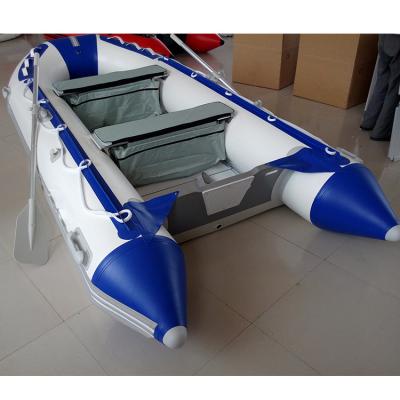 China 230 Speed ​​Inflatable Boat Air Mat Floor Inflatable Boat With Relaxing Inflatable Motor for sale