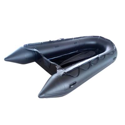 China Freshwater Fishing Round Boat 2.9m Inflatable Electric Plywood Floor Inflatable Rubber Dinghy For Sale for sale