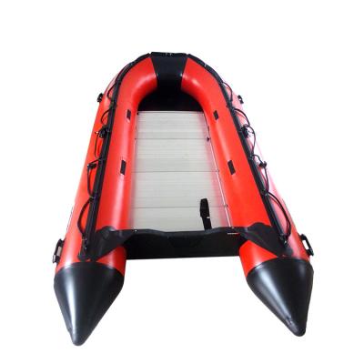 China Warter Sports 380cm PVC Inflatable Boat Hot Sale Inflatable Boats 5m Aluminum Floor Inflatable Boats On Sale for sale