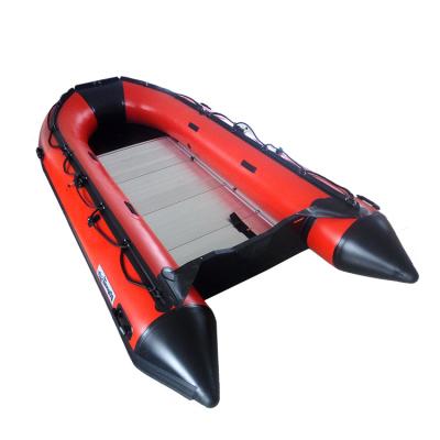 China 430cm Large Inflatable Boat Design Relaxing Inflatable Boat New 8 Meters Aluminum Floor Floating Inflatable Boat for sale