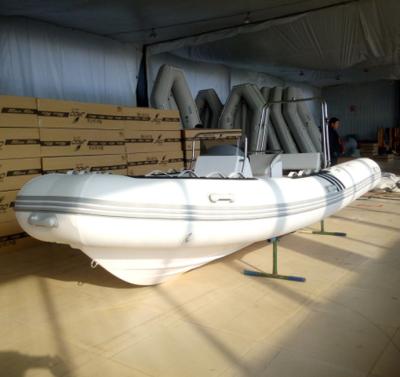 China Fishing/Sport/Rescue RIB Inflatable Boat with Tube and PVC Fiberglass Hull PVC Fabric Inflatable Boat for sale