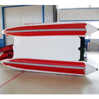 China Sport Catamaran Inflatable Fishing/PVC Luxury Boat Catamaran Yacht Boats Rescue Boats for sale