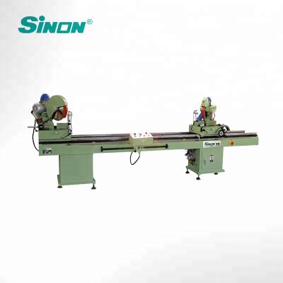 China Building material stores double head 350mm hot sale cheap pvc upvc miter saw for sale