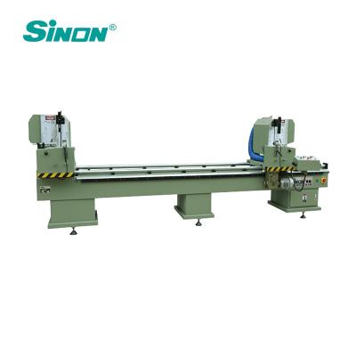 China Upvc Profile Double Head Cut Cut Saw Machine For PVC Window And Door for sale