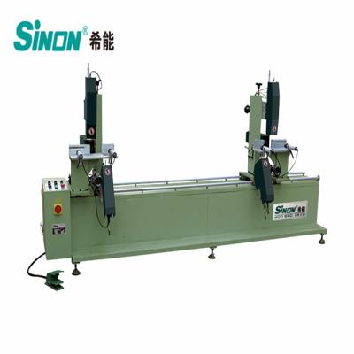 China Upvc Automatic Window Water Slitting Machine/Glass Window Production Line Water Slit Double Head Milling Machine for sale