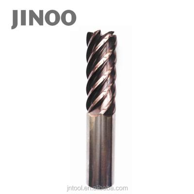 China 2018 New Larger Solid Carbide 2 Flute Corner Radius End Mill for sale