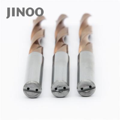 China Solid CNC Process Tungsten Carbide Twist Drills for sale