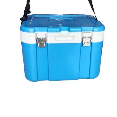 China Camping Food Beverage Insulated Ice Cooler Waterproof Portable Fishing Frozen Cooling Box for sale