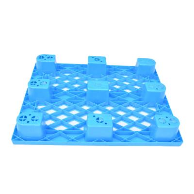 China Eco-Friendly/Four Way Entry Rackable 9 One Leg Disposable Disposable Low Power Export Stackable Plastic Pallet One Way for sale