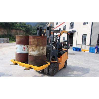 China Eco - Friendly Plastic Pallet Low Profile Spill Pallets For Chemical Spill Response for sale