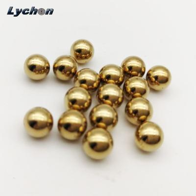 China Corrosion Resistance Hot Selling Different Size 4.5mm 6mm 9mm 15mm Plated Brass Beads for sale