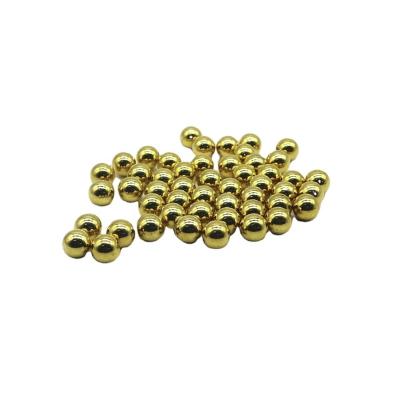 China 0.5mm to 30mm Corrosion Resistance 6mm Brass Balls Manufacturer Provided High Quality Solid Brass Ball Sphere for sale