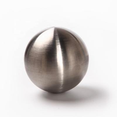 China Stainless Steel Indoor And Outdoor Decorative Brushed Floating Ball 300mm 400mm Stainless Steel Hollow Sphere 500mm for sale