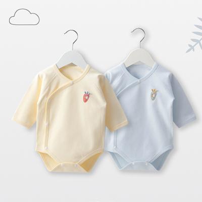 China Cozy Baby Clothes 100% Cotton Summer Newborn Infant Baby Clothes Rompers Boy Girl Baby Jumpsuit Baby Rompers for sale