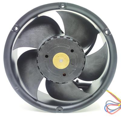 China Hotels 17251 DC 24V Fan Axial Fan Aluminum Frame 12V 24V 48V Plastic Blade Cooling 17251 Brushless Fan for sale