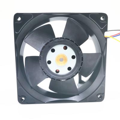 China Hotels FG PWM Sensor 120x120x38mm DC12V 24V 48V 4 Inch Axial Fan Air Cooling Fan For Refrigeration Heat Exchange Equipment for sale