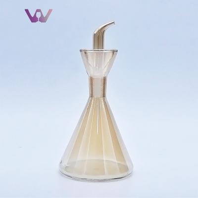 China China Sustainable Supplier Customized High Borosilicate Glass Salad Dressing Dispenser Set for sale