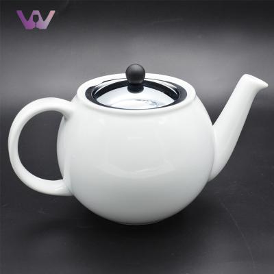 China Viable Custom High Quality Chinese Culture Style Porcelain Teapot Sets for sale