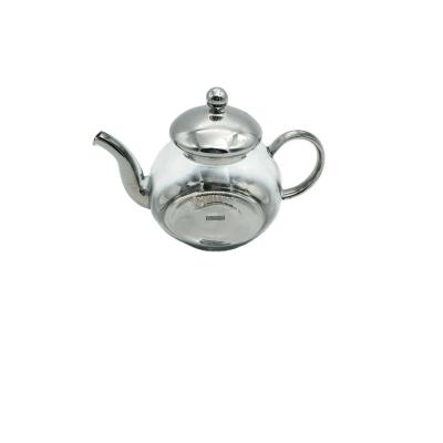 China 2018 Sustainable New Products Silver Colored Electric Coating Tea Kettle For Turkish Samovar for sale