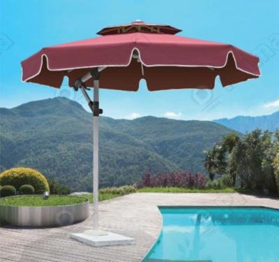 China Outdoor Decorative Beach Umbrella Beach Car Patio Umbrella Contemporary Rectangle Pretty Umbrella for sale