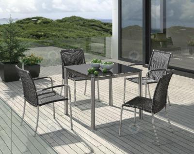 China Modern Prefab Outdoor Dining Table Outdoor Coffee Table Outdoor Coffee Table and Chairs for sale