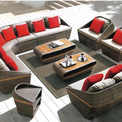 China Leisure Styles Sofa Outdoor Small Sofa Set Outdoor Tiny for Hotels/Cafes/Villas for sale