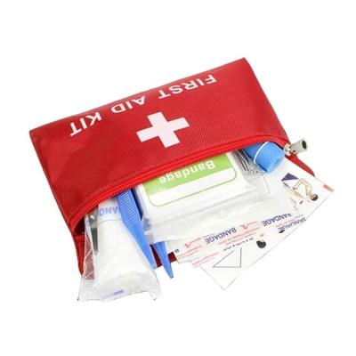 China Normcore / Medical First Aid Kit Bag Without Trauma Kit Low Price Minimalist 2021 Traditional Home Small First Aid Pouch for sale