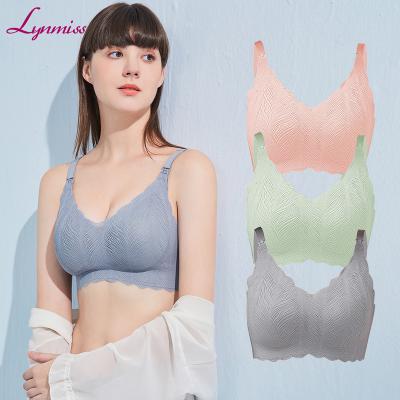 China Antibacterial Sexy Adult Custom Printed Momanda XXX Momcozy Care Adjustable Pumping Bras For Breastfeeding for sale