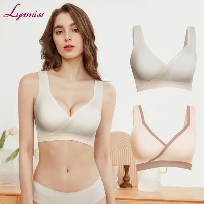 China Breathable Discount Viable Pregnancy Maternity Bras Nursing Bra Font And Women Nuring Top Customized Colors for sale