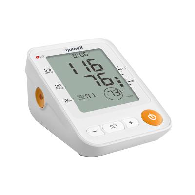 China Blood Pressure Measuring Yuwell YE650D OEM Continuous Position Digital Blood Pressure Monitor with Adapter for sale