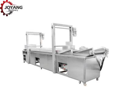 China Easy Operation Automatic Potato Chips Making Machine 380V Smoke Free Design for sale