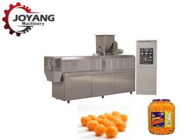 China De tweeling de Kaasballen van de Schroefextruder puften Graansnack Makend Machines met Hoogte - kwaliteit Te koop