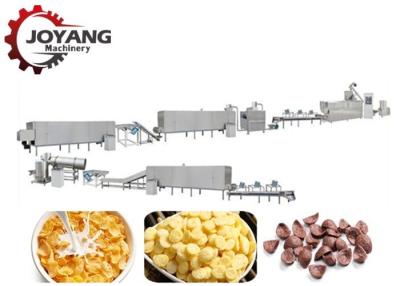 China Frühstückskost- aus GetreideCorn- Flakesfertigungsstraße-verschiedene Größe/Formen zu verkaufen