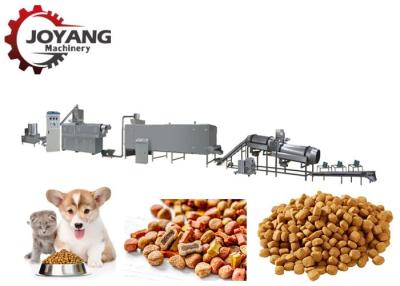 China Stainless Steel Dry Pet Treat Extruder Machine Dog Food Making Machine for sale