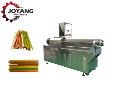 China 100kg/h Biodegradable Drinking 40kw Rice Straw Processing Line for sale