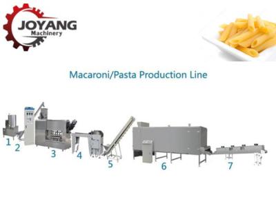 China SUS 380V 100KG/H Macaroni Pasta Manufacturing Machine for sale