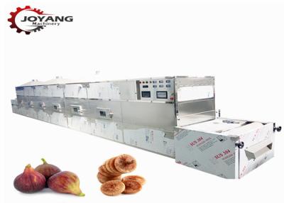 China Continuous Microwave Sterilization Machine Food Nuts Dehydrated Vegetables Fruits Jam Tea Fig for sale