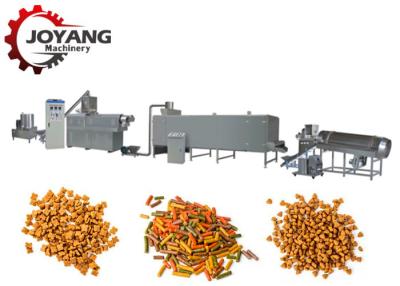 Chine Ligne soufflée sèche inoxydable extrudeuses de production à la machine d'aliments pour chiens de Kibble à vendre