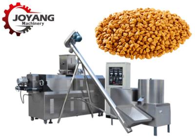 China Dry Puffed Pet Food Production Line Dog Cat Food Fish Feed Making Machine for sale