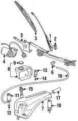 China Porsche Windshield Washer Pump 431955651 Windshield Wiper Pump 431-955-651 for sale