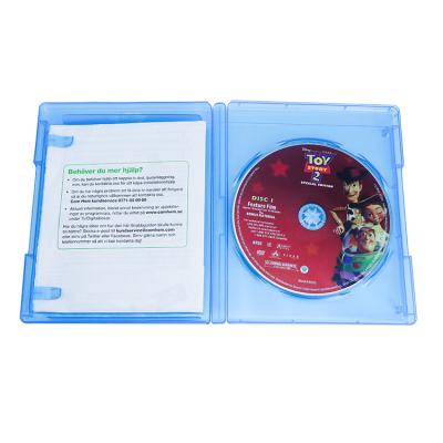 China Reused Single Blu-ray CD Case Materials SUNSHING Plastic Bluray Disc Box Blank Bluray Blank Bluray Disc Case Bluray Disc Case for sale