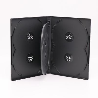 China Wholesales recyclable 6 discs dvd case 14mm DVD CASE dies shaped cd dvd case box for sale