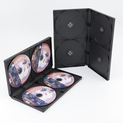 China Recyclable Cover DVD PP Storage Disc PP Poly Standard Clear Plastic Empty CD Holder Thin Packing Box for sale